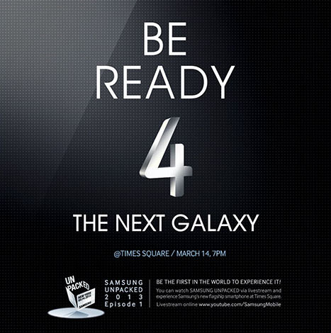 Samsung Galaxy IV Launch