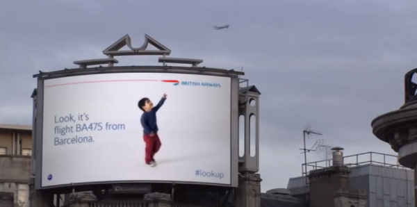 British Airways ‘Look Up’ Campaign